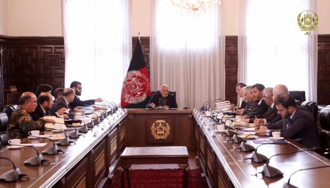 Ghani chairs Armed Forces Commander-in-Chief Meeting after Kabul bombing