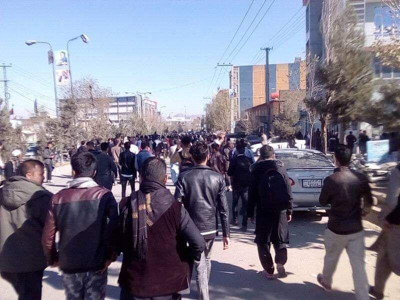 معترضان در غرب کابل؛ 