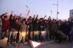 تظاهرات مردم بامیان در اعتراض به دستگیری قوماندان علیپور در کابل  