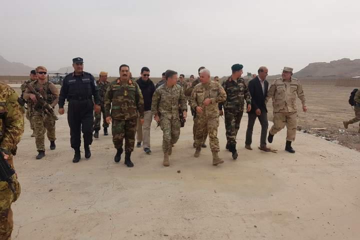 General Miller Visits Afghan Forces in Farah