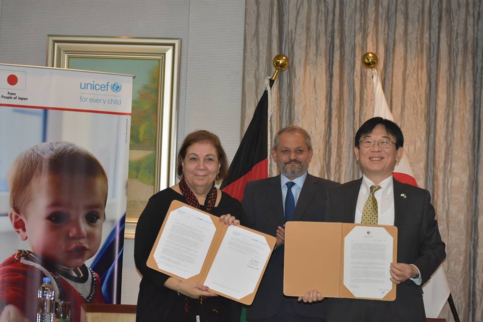 Japan Donates US$9.1 million to support children and mother