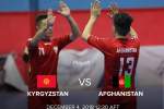 تیم ملی فوتسال زیر 20 سال افغانستان برای صعود به مصاف قرغیزستان می‌رود
