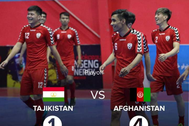 تیم ملی فوتسال زیر 20 سال افغانستان به جام ملت‌های آسیا راه یافت