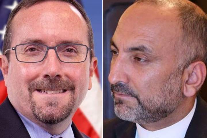 John Bass discusses election, peace talks with Atmar