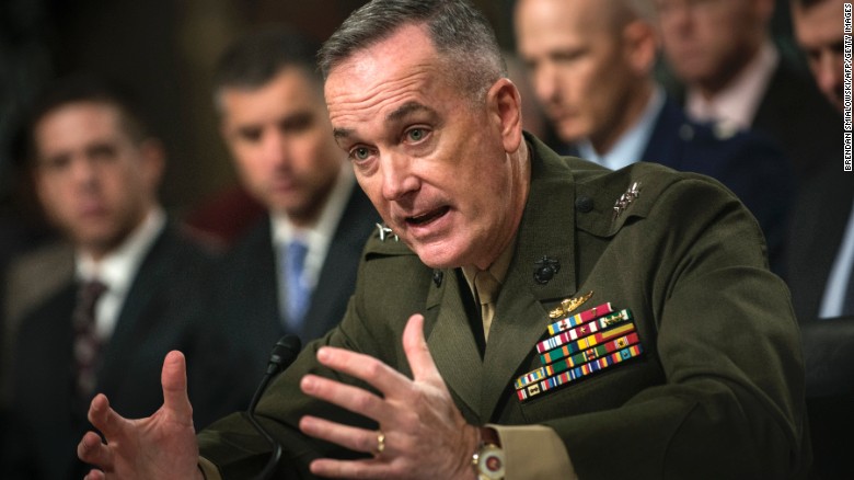 U.S. Should Remain in Afghanistan: Dunford