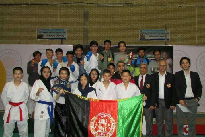3 طلا، 8 نقره و 10 برنز و کسب مقام سوم مسابقات بین‌المللی کاراته شوتوکان ایران توسط تیم کاراته مهاجرین افغانستان