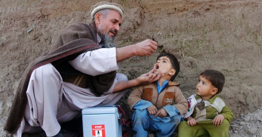 Polio campaign kicks off in 10 provinces