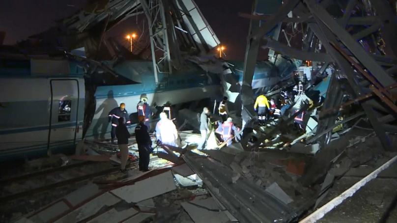 Ankara train crash leaves nine dead, 47 injured