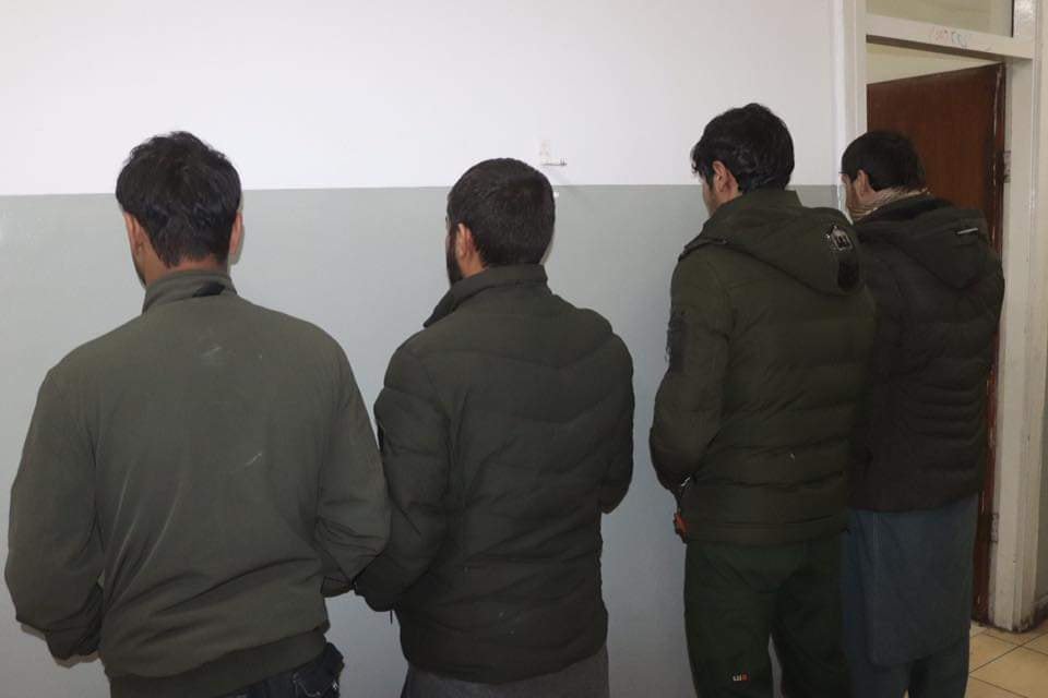 دستگیری چهار نفر در ارتباط با اختطاف و برخورد مسلحانه با نیرو های پولیس در کابل