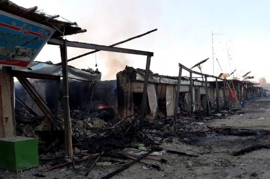 Special Forces torch 10 shops in Helmand’s bazaar