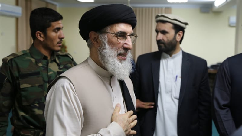 Former US envoy to Afghanistan had told me that if the HIA wins most of the Wolesi Jirga votes, they would accept their government: Hekmatyar