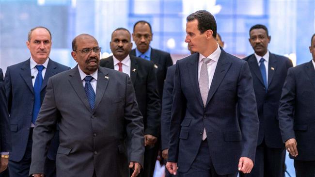 Sudan’s Bashir first Arab leader to visit Damascus in 8 years