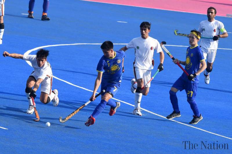 Kazakhstan beat Afghanistan in FIH Hockey Series