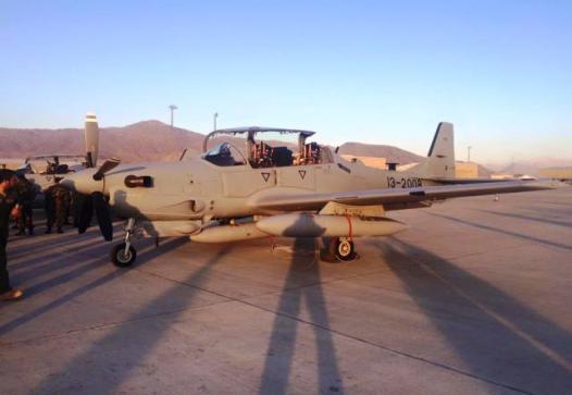 ۴ جنگنده مدل M-350 تحویل نیروی هوایی افغانستان شد