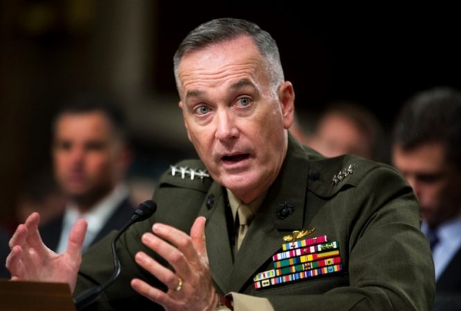 Mission for troops in Afghanistan continues as planned: Gen. Dunford