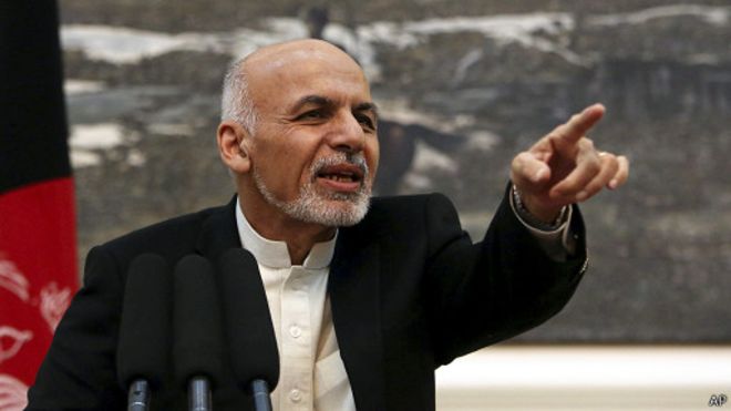 Ghani Blames Taliban for Recent Tragedy in Kabul
