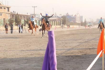 نخستین دور رقابت‌های قهرمانی اسب سواری در کابل برگزار شد