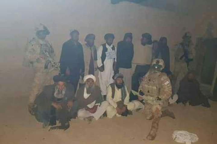 آزادی ۱۲ فرد ملکی از زندان طالبان توسط نیروهای امنیتی در هلمند
