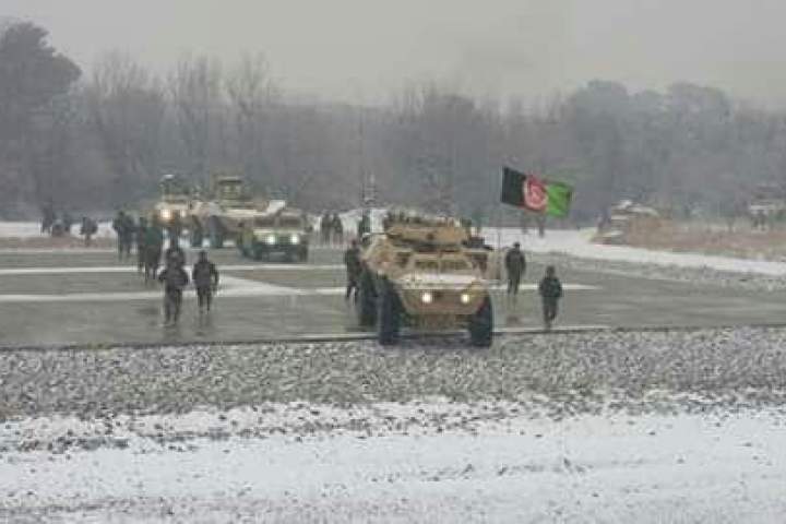 ادامه‌ی حملات طالبان بر پوسته‌های امنیتی در مرکز غزنی با وجود سردی هوا