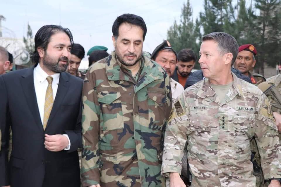 Top Afghan and U.S. Military officials visit Faryab province