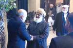 دیدار عمر داوودزی با مولانا فضل‌الرحمن؛ جمعیت علمای اسلام در روند صلح افغانستان همکاری کند