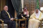 وزیر خارجه امریکا با پادشاه و ولیعهد عربستان سعودی دیدار کرد