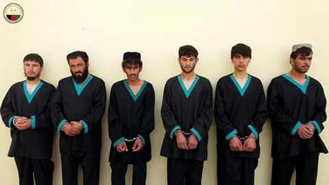 بازداشت ۶ تن به اتهام فعالیت های تروریستی از شهر قندهار