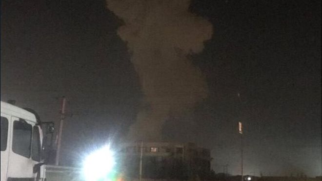 انفجار قوی در ساحه حوزه نهم امنیتی شهر کابل