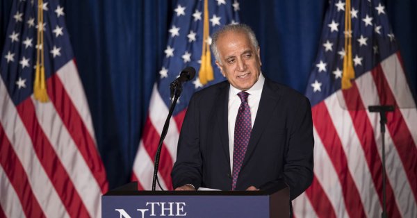Khalilzad Arrives in Kabul to Meet NUG Leaders, Discuss ‘Next Steps’ in Peace Process