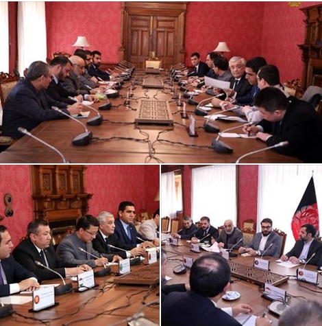 NSA Mohib, Intelligence Chief Stanikzai met Ambassadors of 5 countries in Kabul