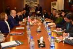 US envoy Khalilzad holds talks with Tehmina Janjua at FO