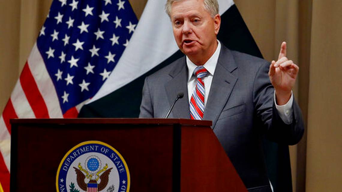Sen. Graham says he’ll ask Trump to meet Pakistan, Afghan leaders