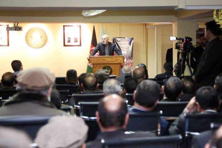 غم‌شریکی رئیس جمهورغنی با منسوبین ریاست عمومی امنیت ملی کشور