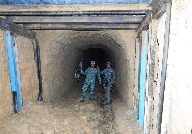 کشف تونل سه کیلومتری داعش در الانبار عراق