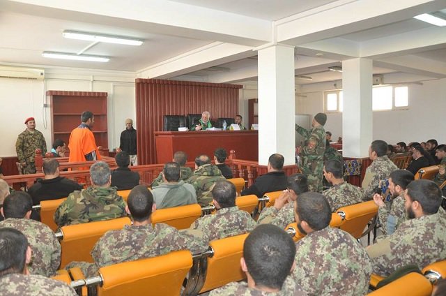 Six Afghan soldiers jailed for fleeing battlefield