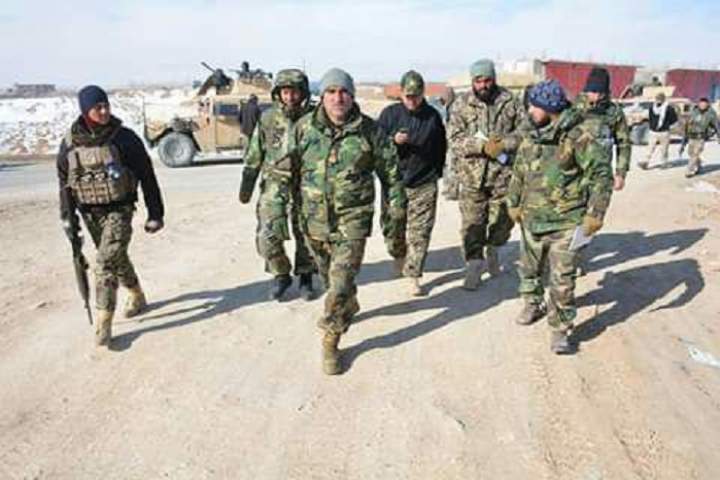 راه اندازی عملیات مشترک نظامی در مسیر پکتیا - غزنی