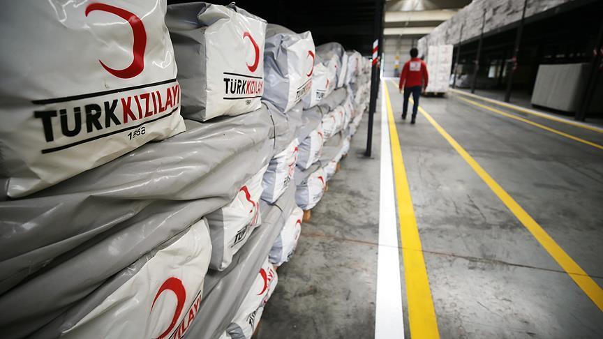 Turkish Red Crescent distributes tents in Afghanistan