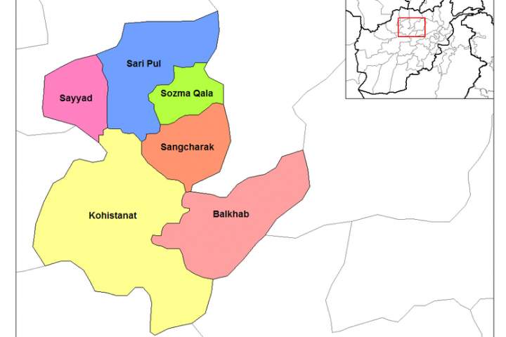 6 سرباز در حمله طالبان در ولسوالی سوزمه قلعه سرپل شهید شدند