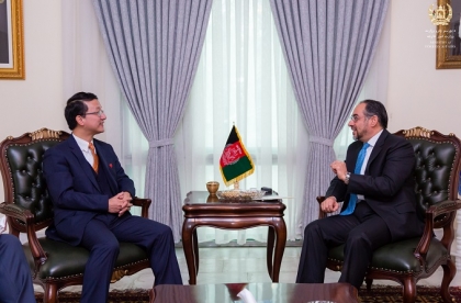 Foreign Minister Meets Chinese Ambassador