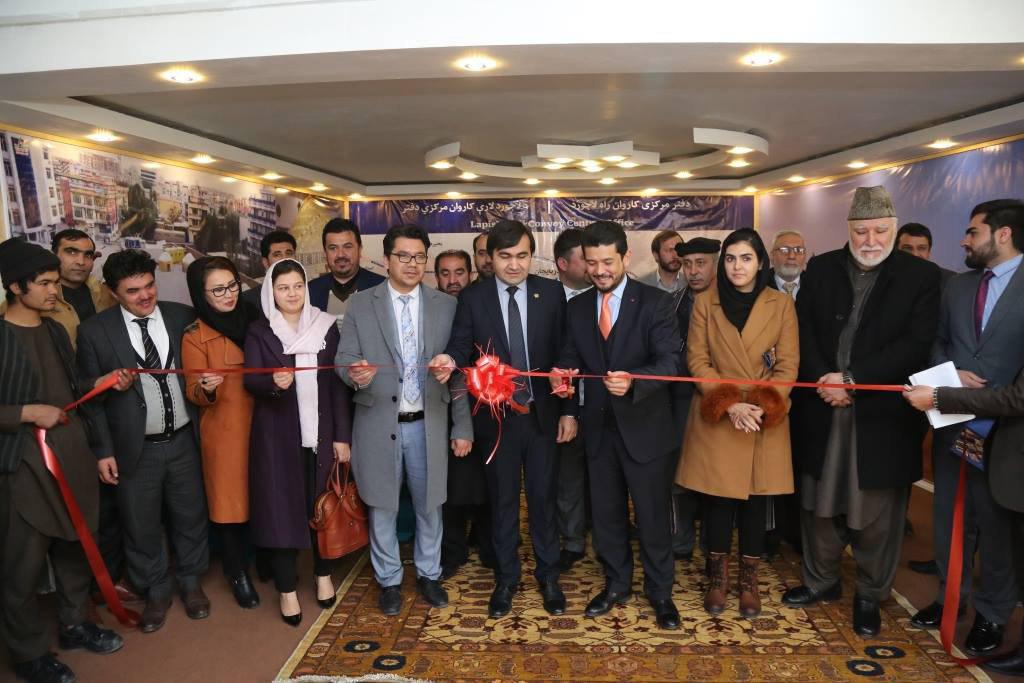 افتتاح کاروان راه لاجورد؛ نمایشگاه سیار فرهنگ و تولیدات افغانستان در مسیر راه لاجورد