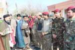 گزارش تصویری/ حمایت از نیروهای امنیتی و دفاعی در ولایت سرپل  