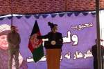 President Ghani Went to Nangarhar Province