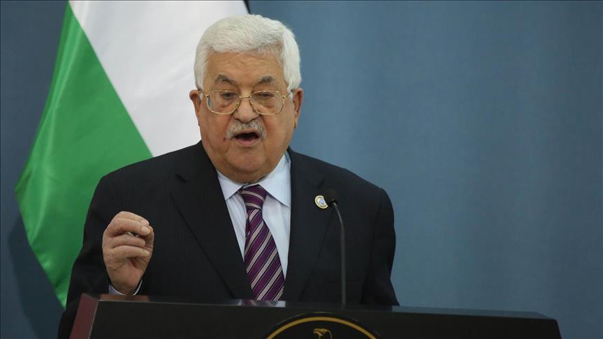 Abbas blasts US support for Tel Aviv