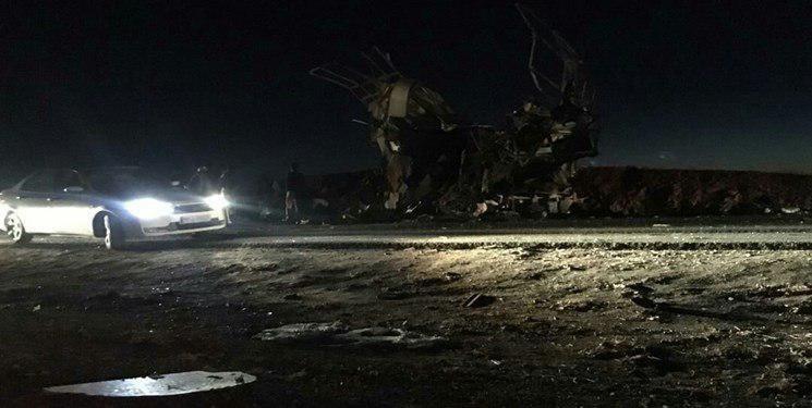 Terrorists target IRGC bus in southeastern Iran