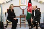 High Representative/Vice-President Federica Mogherini and Afghan President Ashraf Ghani discuss peace process