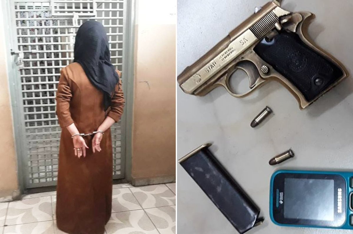 Woman arrested on charges of armed robbery in Kabul city