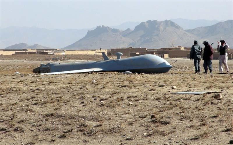 Unmanned aircraft crashes in Farah, claim residents