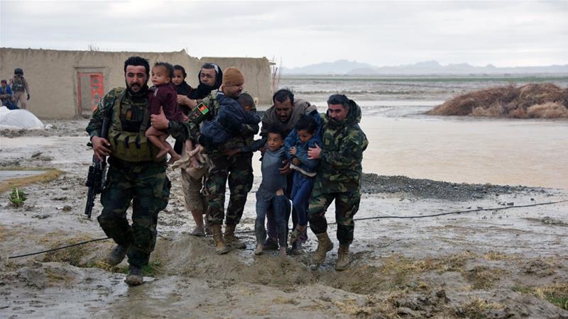 UN says heavy rains, floods kill 20 in southern Afghanistan