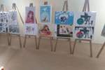 تصاویر/نمایشگاه رسامی"پیامدهای جنگ و صلح"  در بلخ  