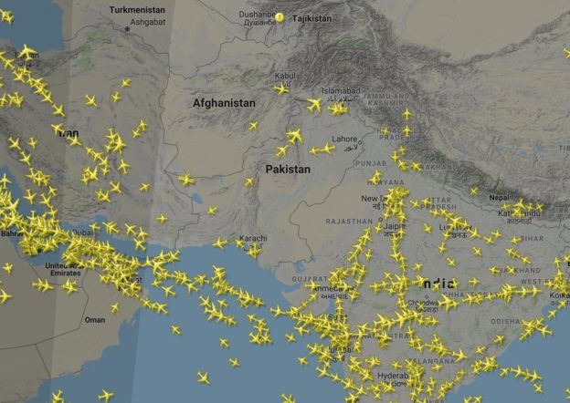 فضای پاکستان هنوز برای هواپیما‌های عبوری از افغانستان بسته است